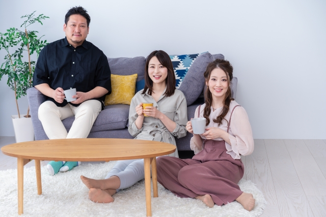大人3人